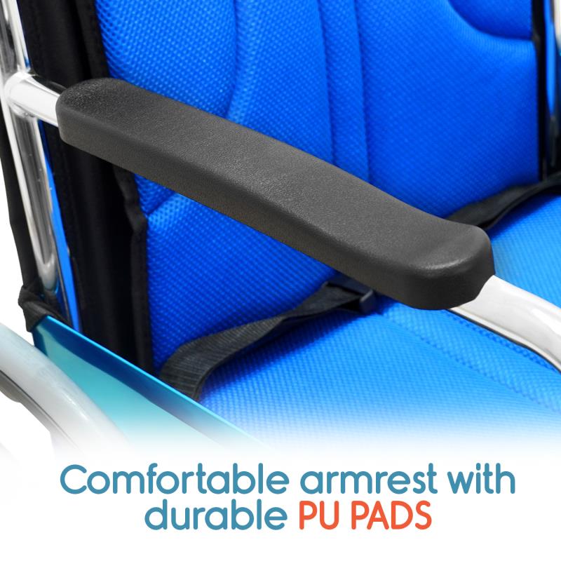 KosmoCare Dura Mag Wheelchair with Soft cushion (RCR102)