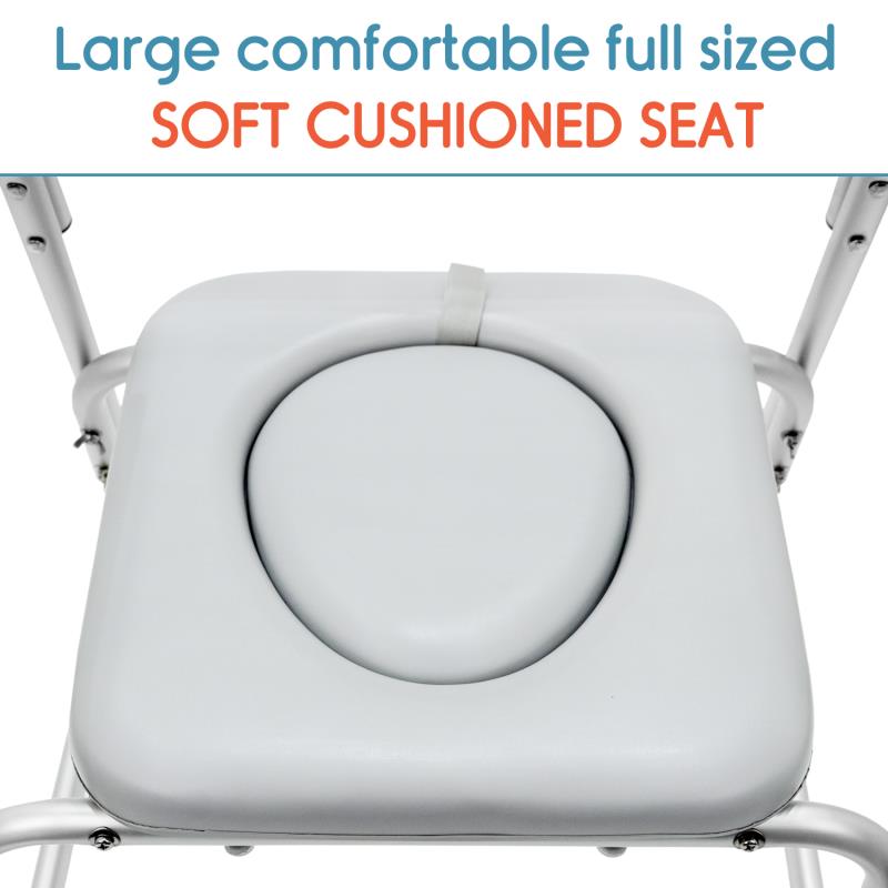 KosmoCare Aluminum Shower Wheelchair (RMR205)