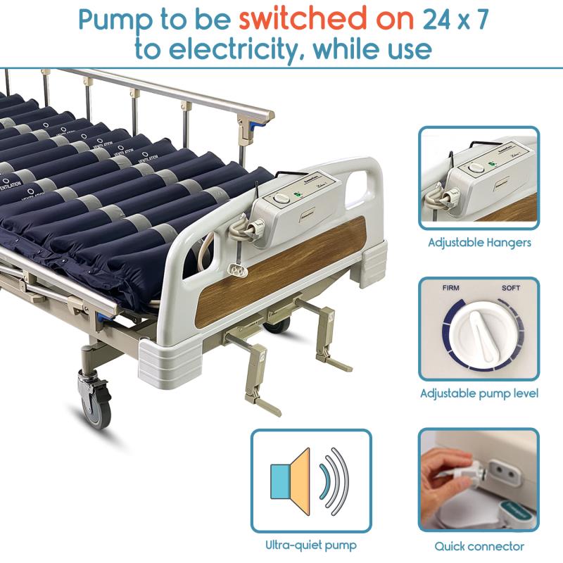 KosmoCare Anti Decubitus Spiral Air Mattress MM3 for prevention of bed/pressure sores