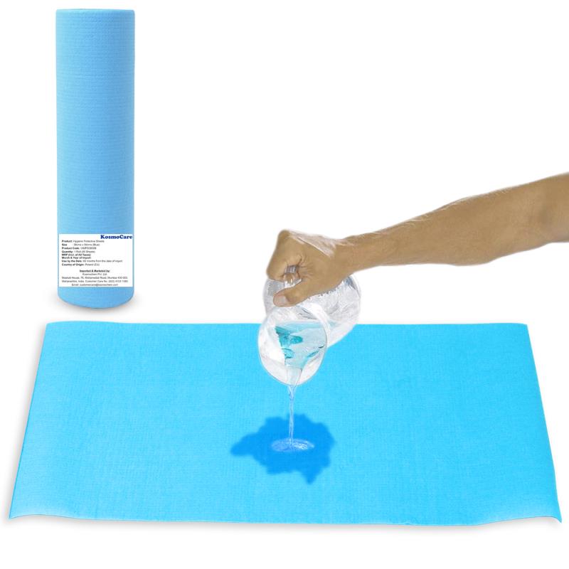 Hygiene Protective Sheet (38 x 50cms) - 80 sheets per roll