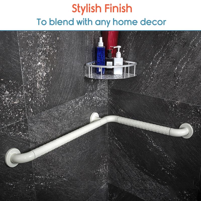 KosmoCare Stainless Steel Grab Bar 90° W/nylon Sleeve