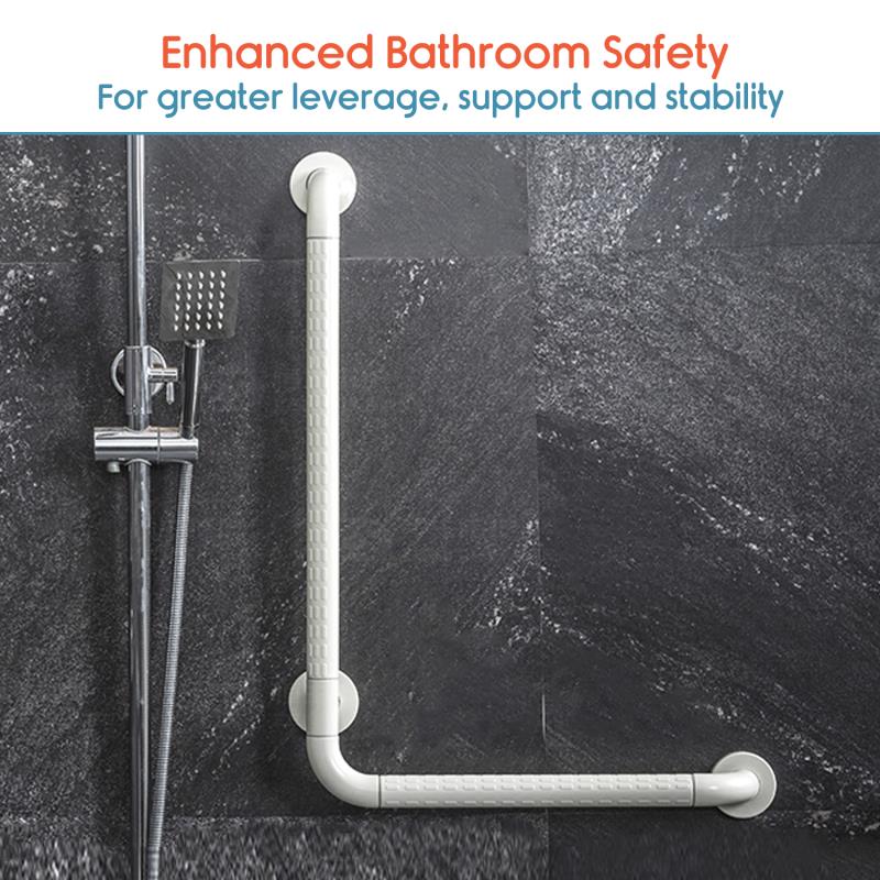 KosmoCare Stainless Steel Grab Bar 90° W/nylon Sleeve
