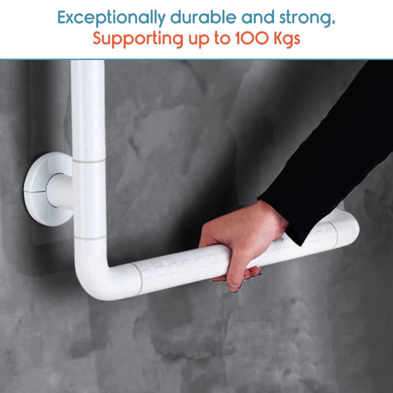 KosmoCare Stainless Steel Grab Bar 90° W/nylon Sleeve
