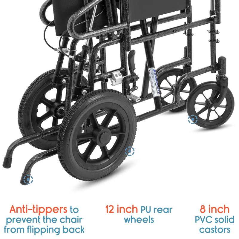 KosmoCare Tranz Recliner wheelchair (RCS308)