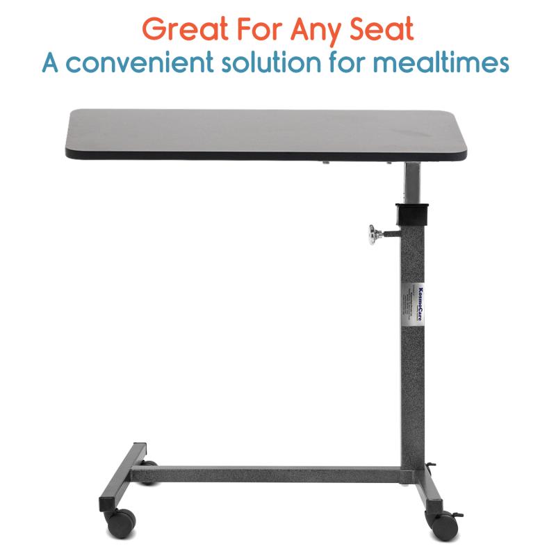 KosmoCare Height Adjustable Heavy Duty Multipurpose Table Trolley