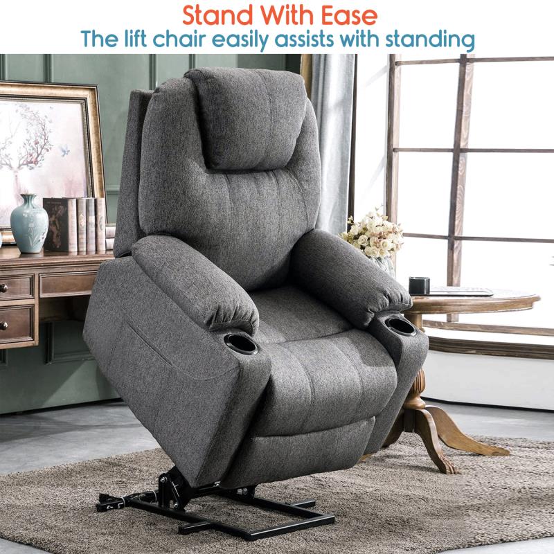 KosmoCare Power Lift Infinite Positions Zero Gravity Recliner Chair with 3 German Motors
