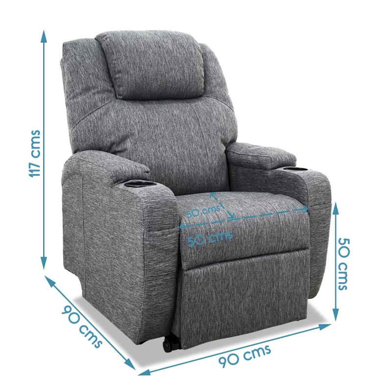 KosmoCare Power Lift Infinite Positions Zero Gravity Recliner Chair with 3 German Motors