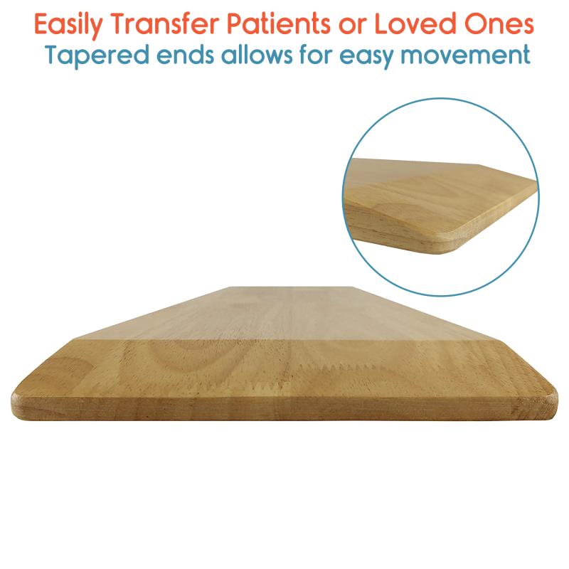 KosmoCare Patient Transfer Board (Wooden 24")