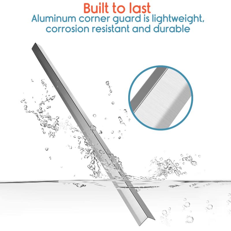 KosmoCare Wall Corner Guard 90° with Aluminum