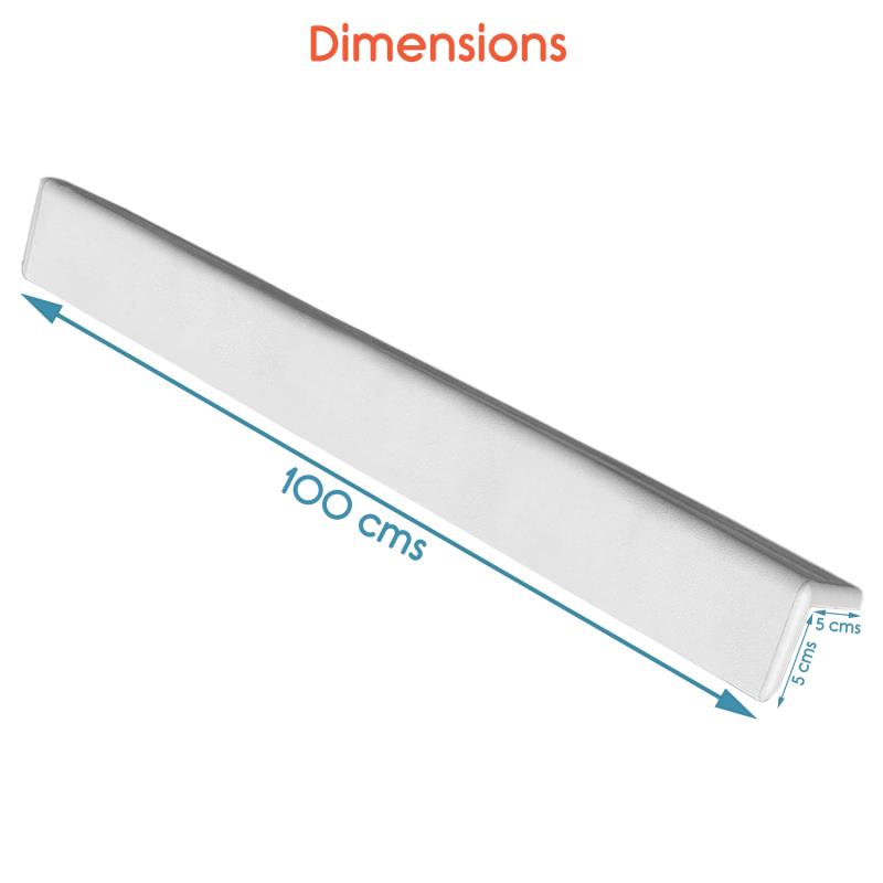 KosmoCare Wall Corner Guard 90° with Aluminum