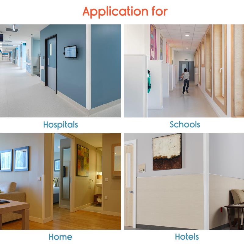 KosmoCare Wall Corner Guard 90° with Aluminum