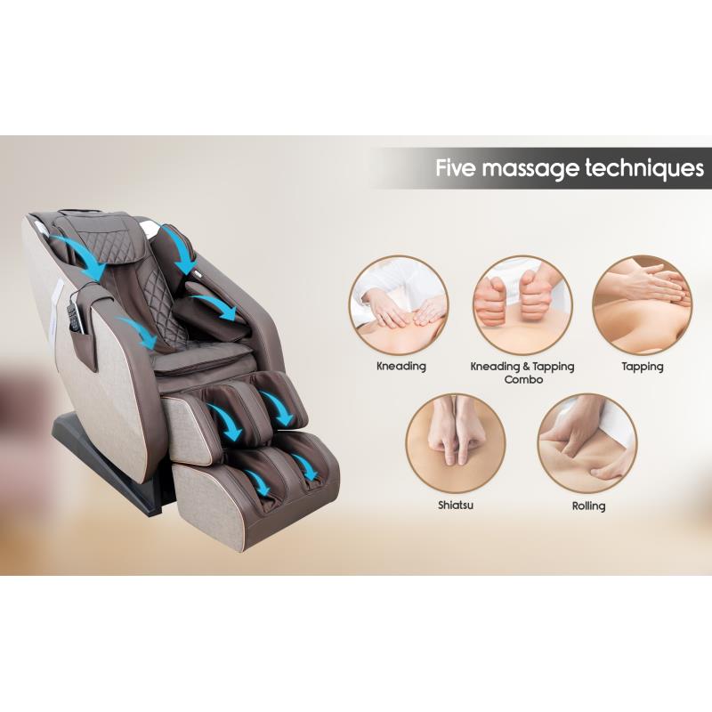 KosmoCare Zero Gravity Massage Chair with 4 massage rollers and heating system