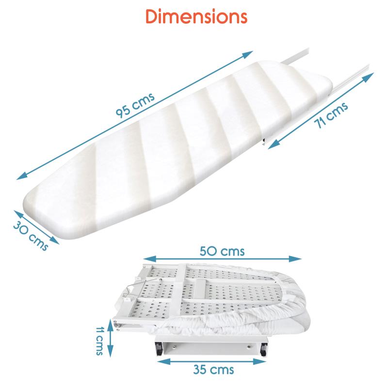 KosmoCare Pull Out Foldable Ironing Board