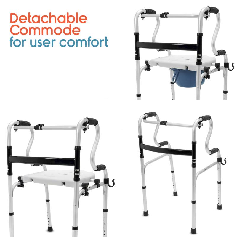 KosmoCare Multipurpose Walker with Commode (RX213)
