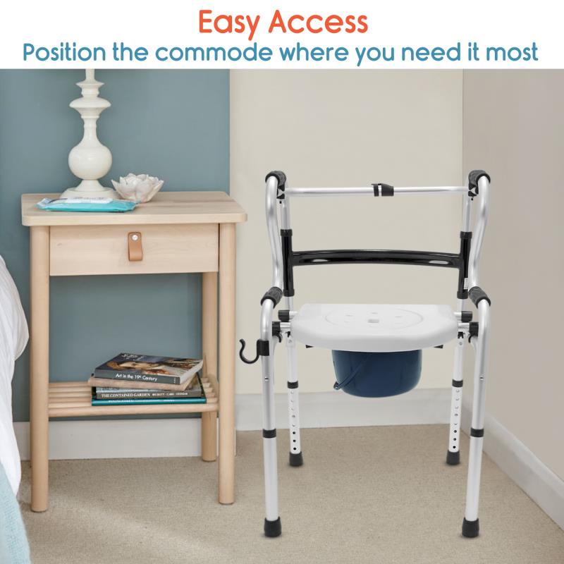 KosmoCare Multipurpose Walker with Commode (RX213)