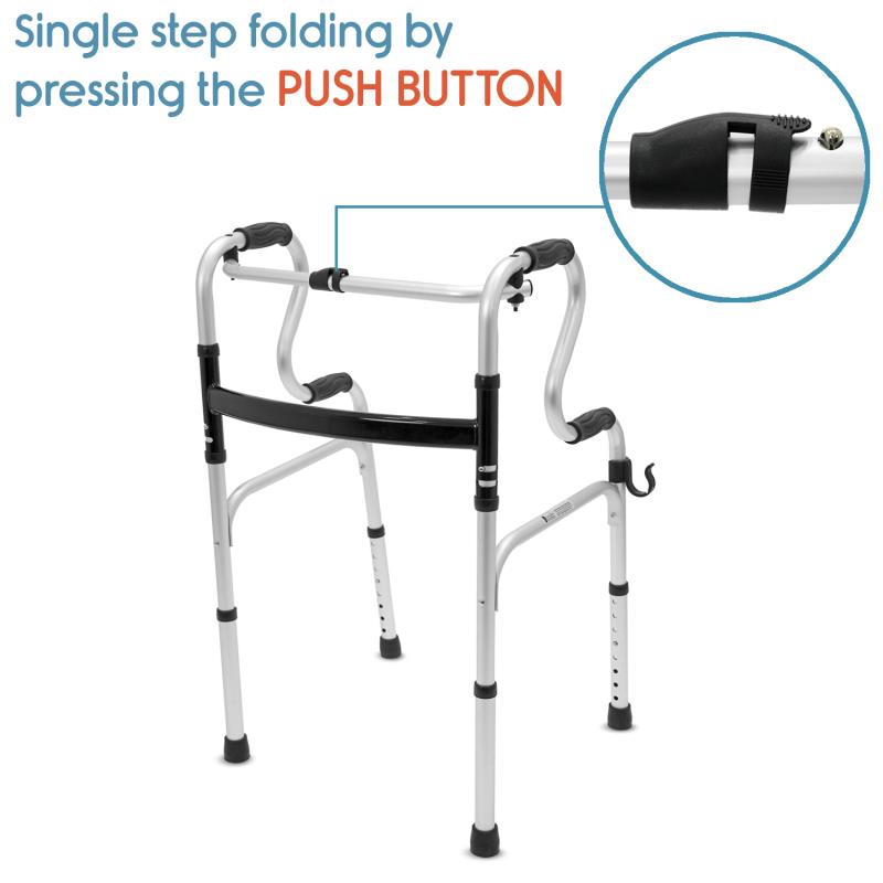 KosmoCare Multipurpose Walker with Commode (RX213)