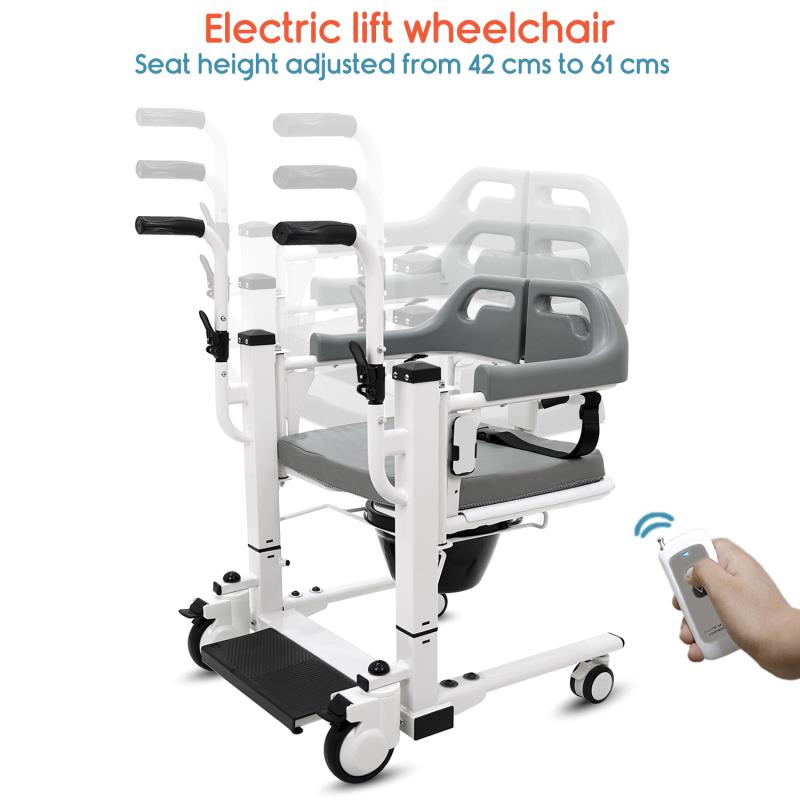 KosmoCare Electric Lift Patient Transfer Wheelchair