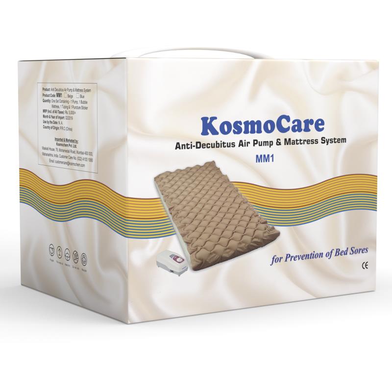 KosmoCare Anti Decubitus Bubble Air Mattress MM1 for prevention of bed/pressure sores