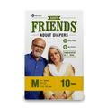 FRIENDS ADULT DIAPERS EASY 30' piece × 4 Case