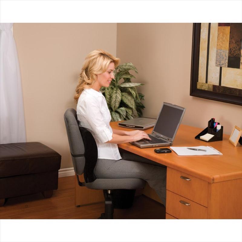 Memory Foam Lumbar Pillow BLUE LINE-AT03003