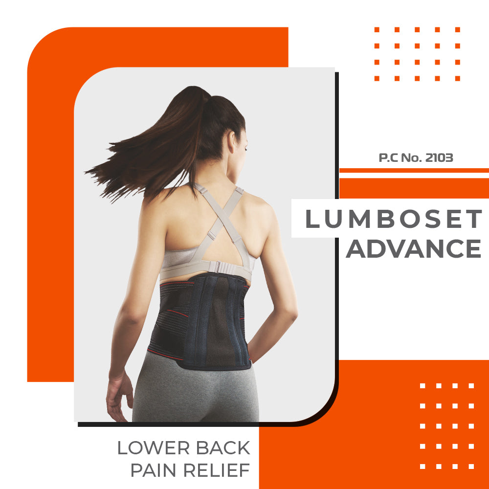 PRO-LUMBOSET CONTOURED BLACK