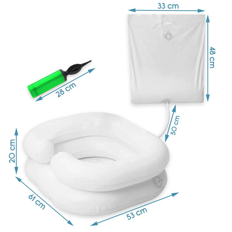 KosmoCare Inflatable Shampoo Basin