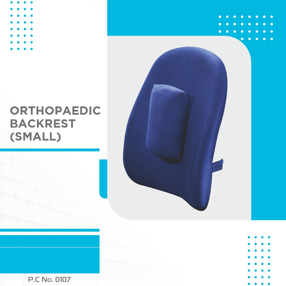 ORTH. BACK SUPPORT -  BLUE