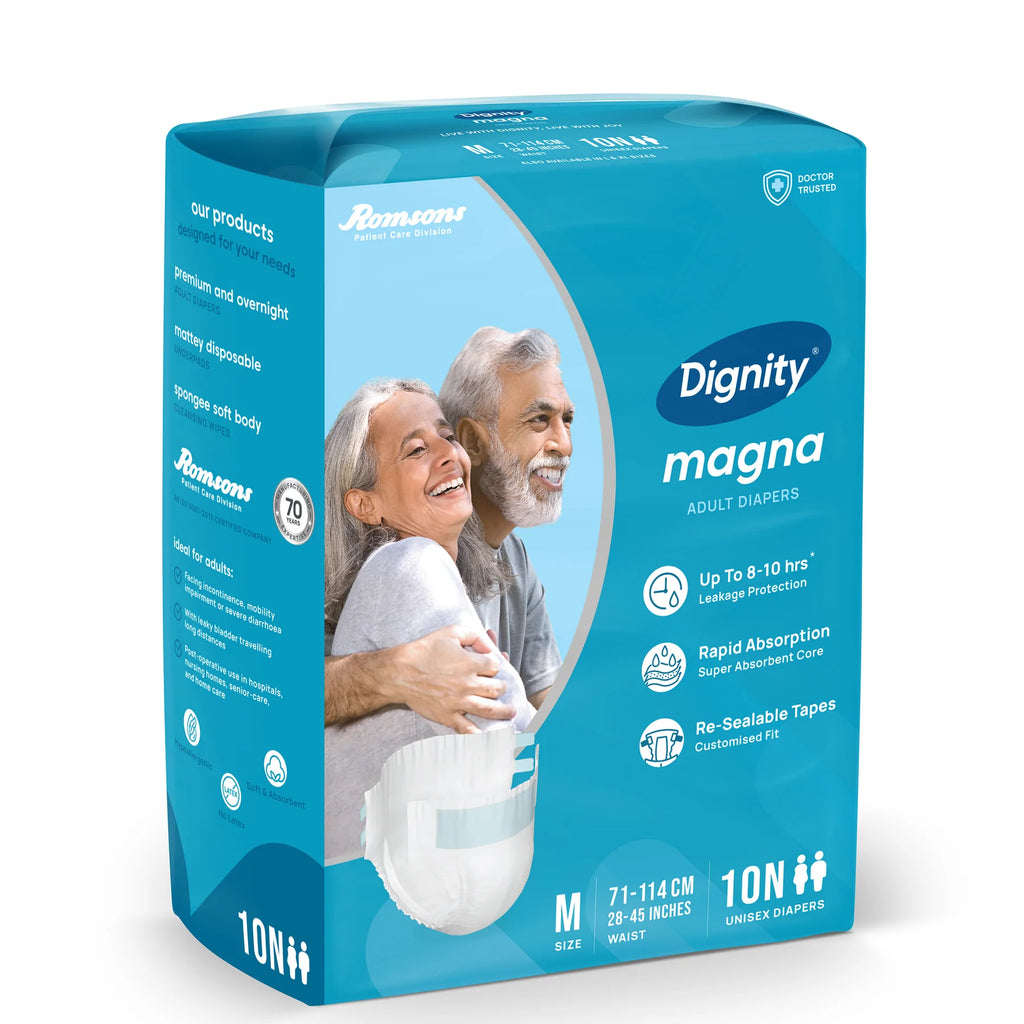 Dignity Magna Adult Diapers (10 Pcs/Pack)