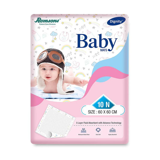 Dignity Disposable Baby Changing Mats (10 pcs/Pack)