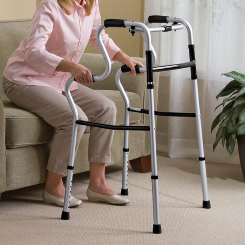 KosmoCare Aluminum Folding Step-up Walker (RX220)