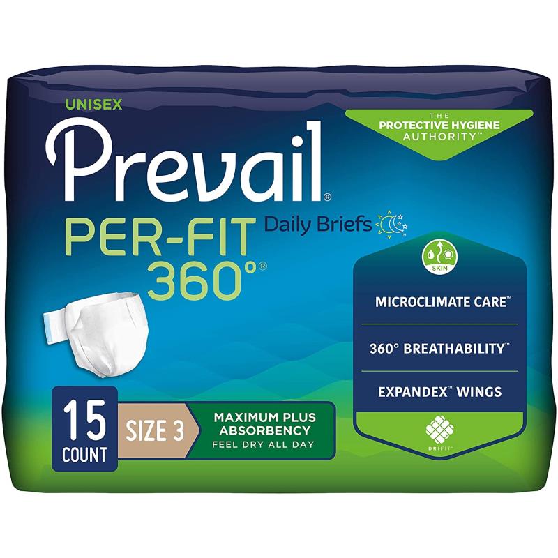 Prevail Per-Fit 360° Adult Diapers