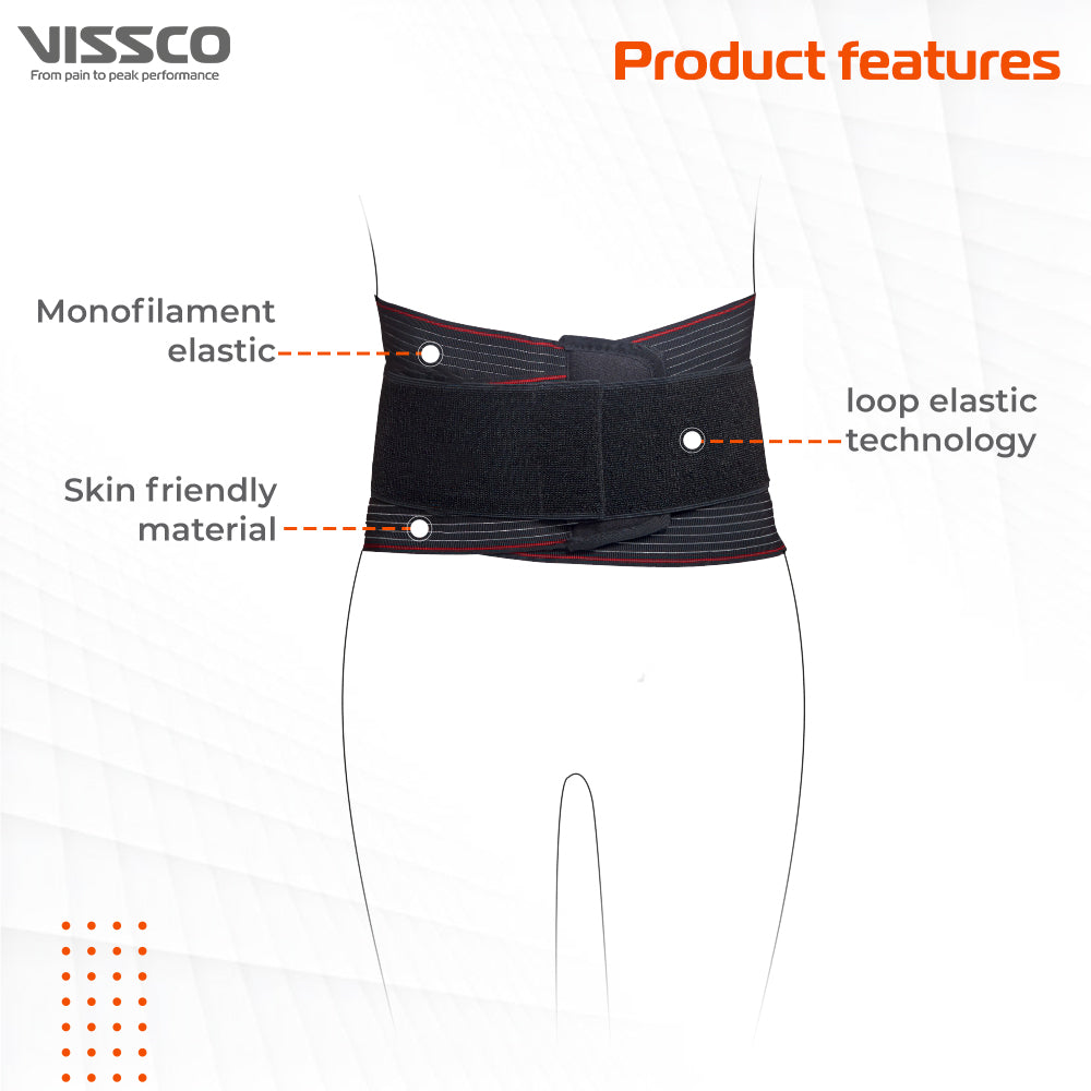 PRO-LUMBOSET CONTOURED BLACK