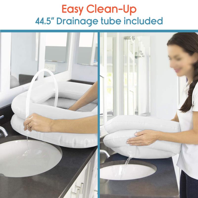 KosmoCare Inflatable Shampoo Basin