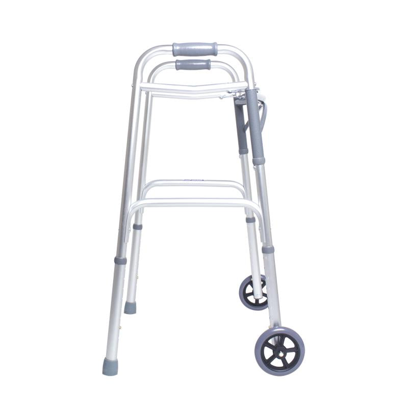 KosmoCare Deluxe Folding Walker with 5" castors (RX204)