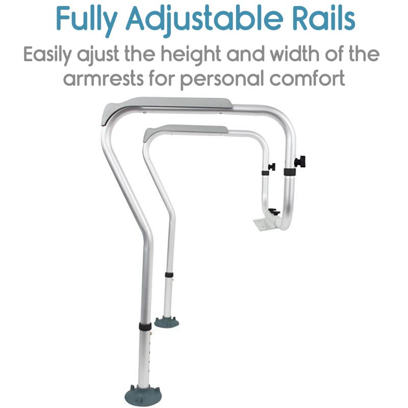 KosmoCare Toilet Safety Frame – Aluminium
