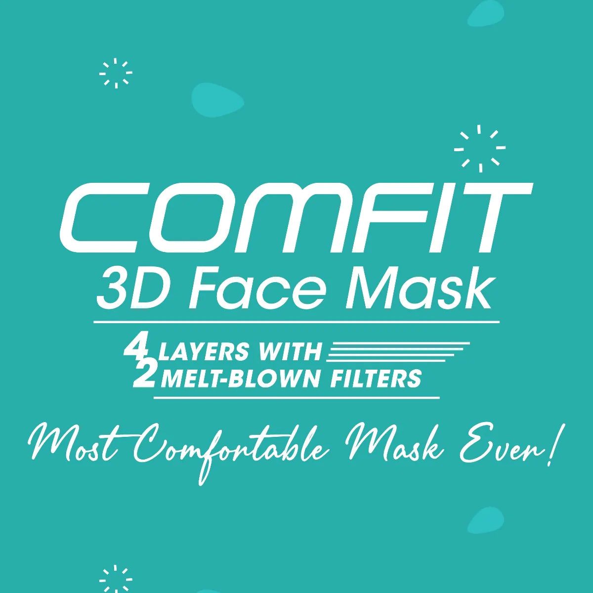 Comfit 3D Face Mask (25 PCS/PACK)