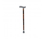HEIGHT ADJUSTING CANE WITH SNAKE DESIGN