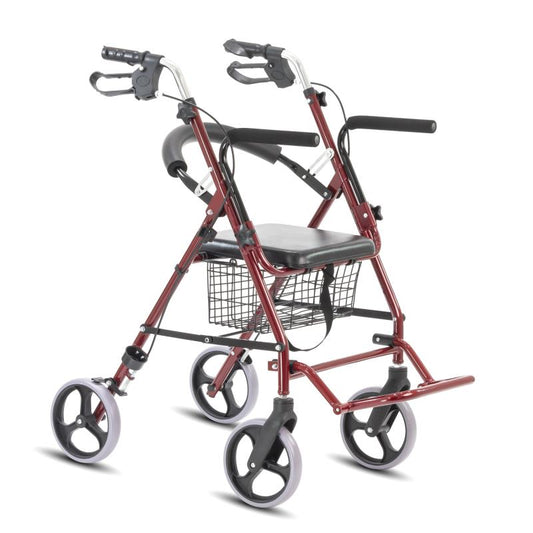 KosmoCare Rollator Walker with Footrest (RX408)