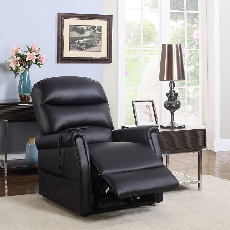 KosmoCare Electric Plush Micro Leather Power Lift Recliner Living Room Chair