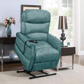 KosmoCare Electric Plush Power Lift Recliner Living Room Chair - Color Teal