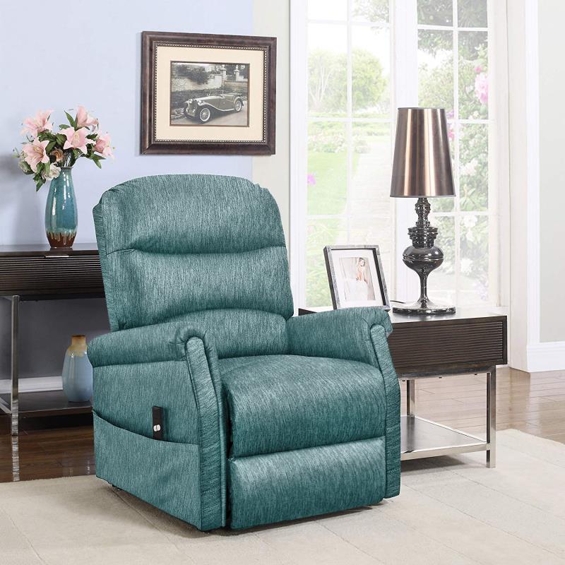 KosmoCare Electric Plush Power Lift Recliner Living Room Chair - Color Teal