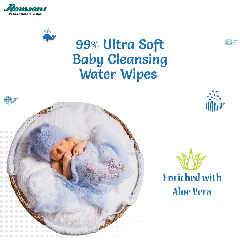 Dignity 99% Water Wipes  (80 Wipes/Pack)