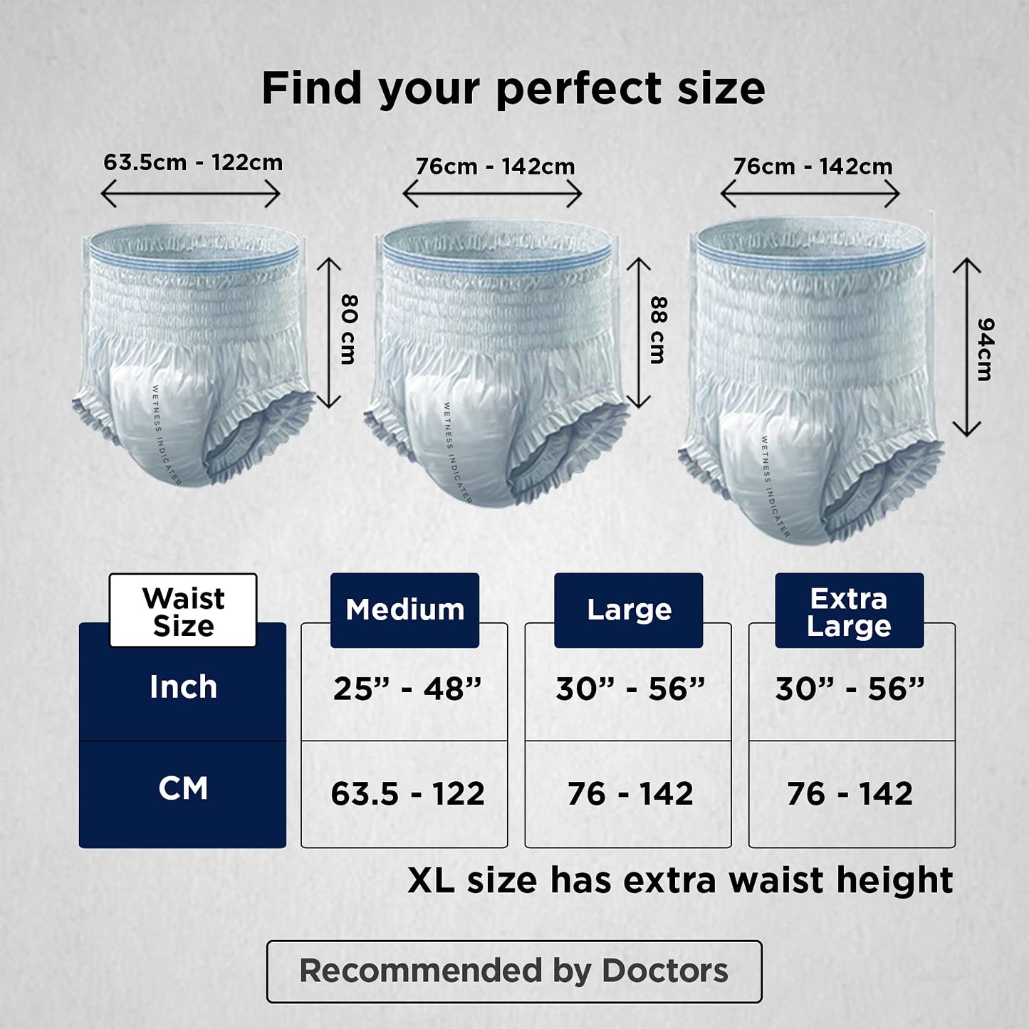 FRIENDS ADULT DRY PANTS OVERNIGHT 10'S X 8 C (MFG)