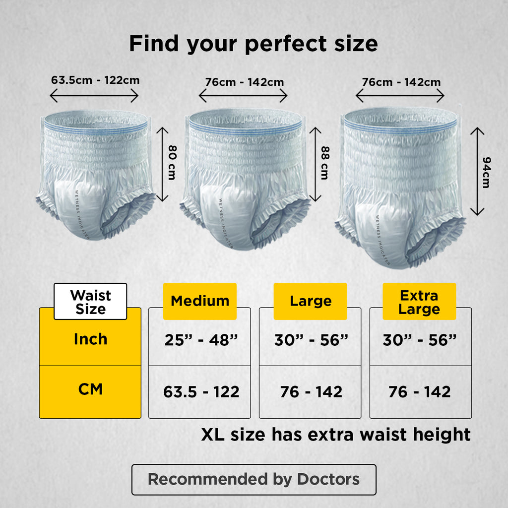 FRIENDS ADULT DRY PANTS CLASSIC 20' Pieces X 4 Case (MFG)