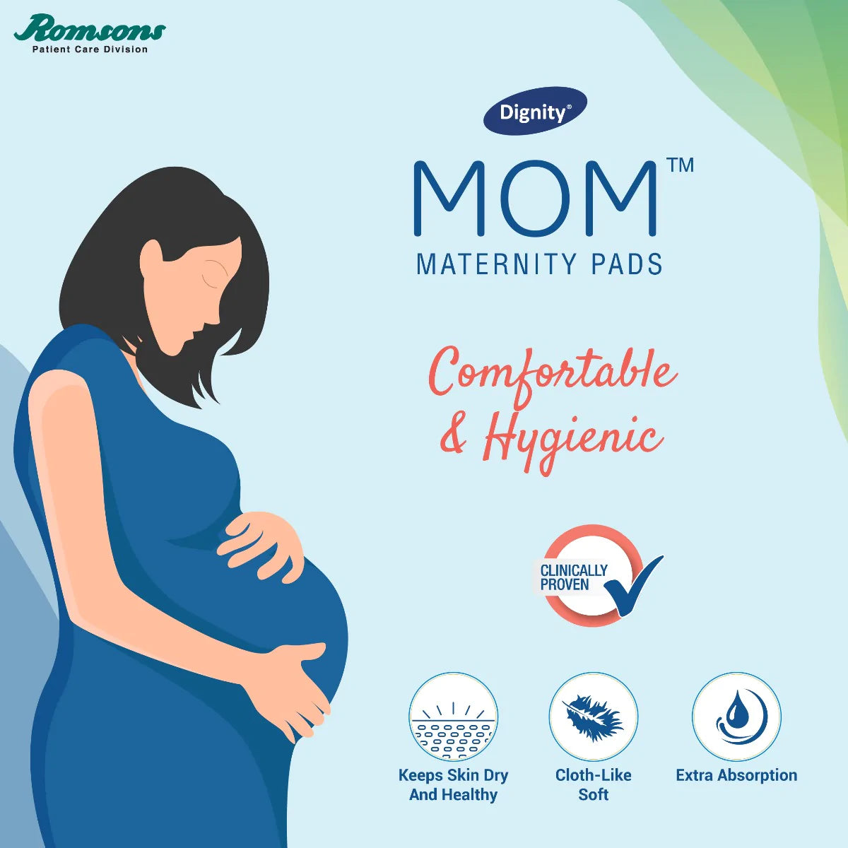 Dignity Mom Maternity Pads (5 Pcs/Pack)