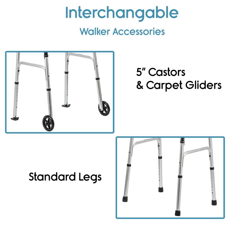Kosmocare Folding Walker 3 with Lever (RX203)