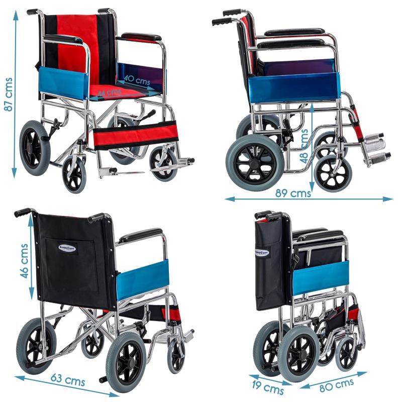 KosmoCare Dura Slendix Wheelchair (RCT201)