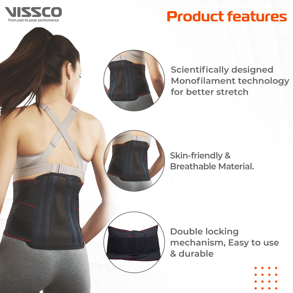 PRO-LUMBOSET CONTOURED BLACK