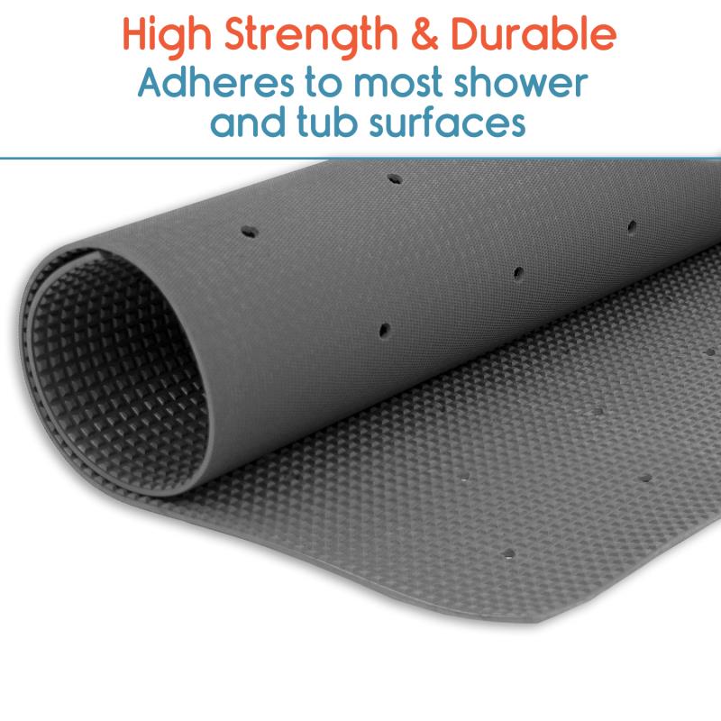 Shower Mat Size 40 cm x 60cm (Square-Grey)