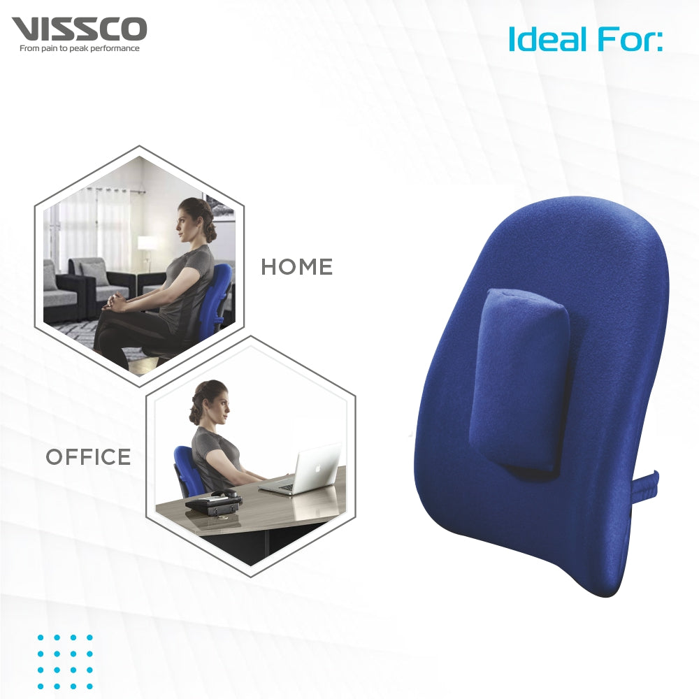 ORTH. BACK SUPPORT -  BLUE